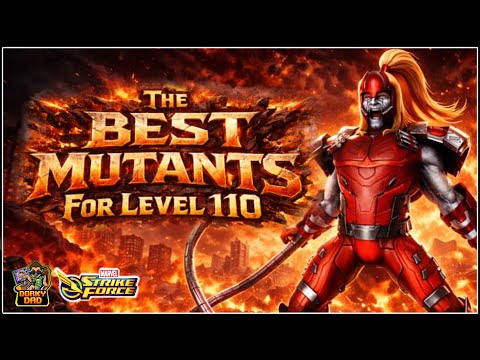 Best Mutant Characters For 110! | Mutant Choices Are Tough! | Marvel Strike Force | MSF