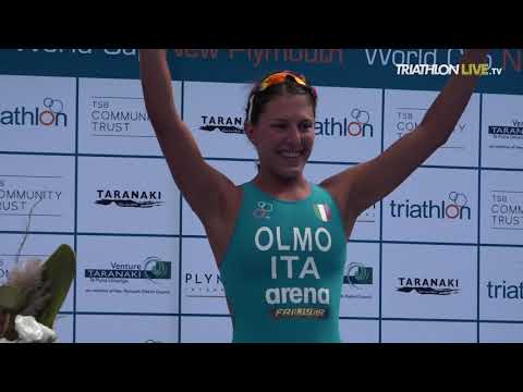 2019 New Plymouth ITU Triathlon World Cup -  elite women's highlights