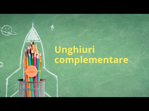 Unghiuri complementare