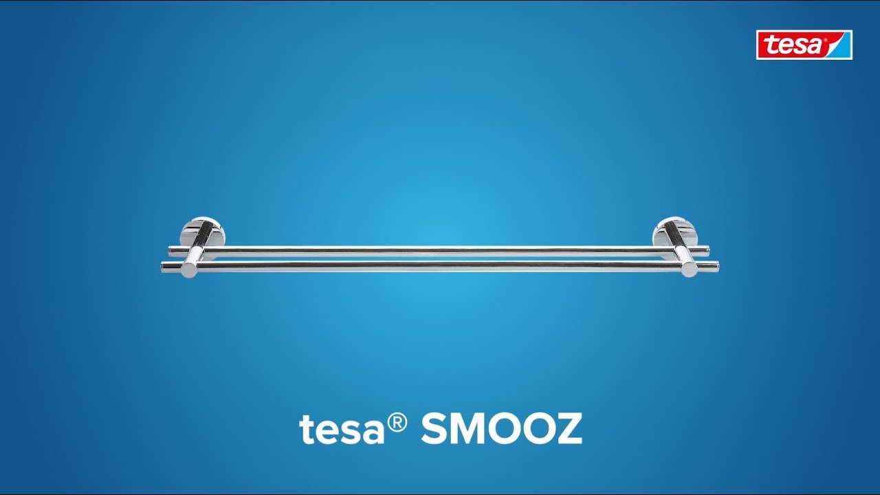 tesa Handtuchhalter Smooz, inkl. Klebelösung