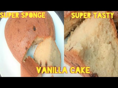 Super Soponge Vanilla Cake Recipe At Home (Tips & Tricks) |#shorts