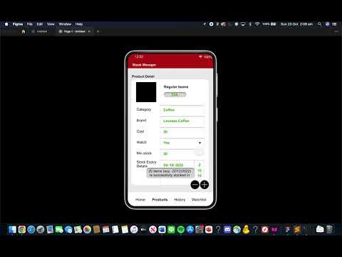 Inventory Management App UI/UX Design
