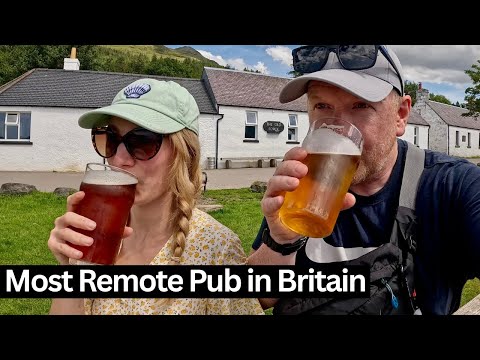 Ferry To The Tiny Village Cut Off From the Rest of Scotland. And What A Return Voyage At The End! 