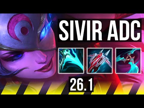 SIVIR & Bard vs APHELIOS & Pyke (ADC) | Good KDA: 15/1/16 | NA Challenger | 26.1