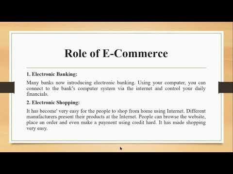 , title : 'IT In Business-II | Internet and E-Commerce | E-Commerce | Part-3'