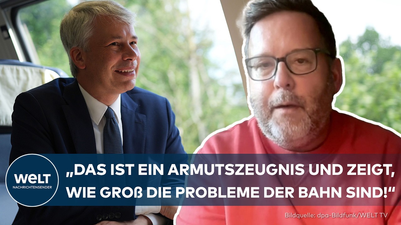 DEUTSCHE BAHN: Pannen-Fahrt für Verkehrsminister Bilger! – "Warum hat ihn keiner davon abgehalten?"