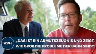 DEUTSCHE BAHN: Pannen-Fahrt für Verkehrsminister Bilger! – "Warum hat ihn keiner davon abgehalten?"