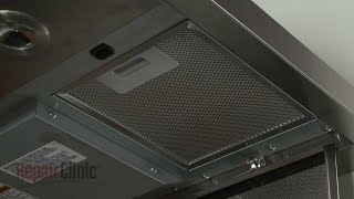 KitchenAid Canopy Vent Hood Grease Filter Replacement W10915369