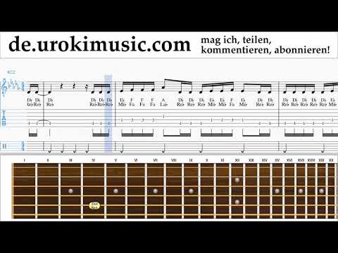 Gitarre Lernen Shawn Mendes - Treat You Better Tabulatur um-i995