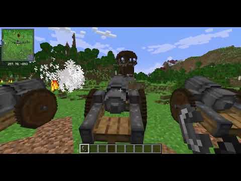 Minecraft Mortar Siege