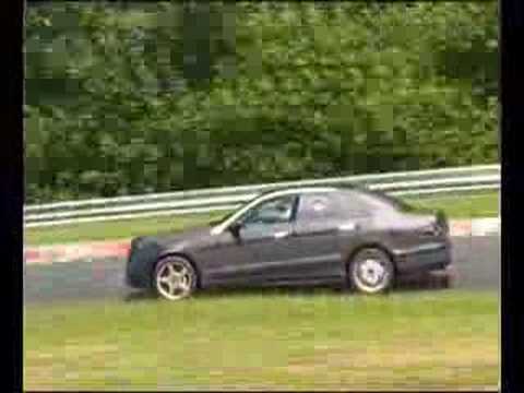 2009 Mercedes E 63 AMG At The Nurburgring