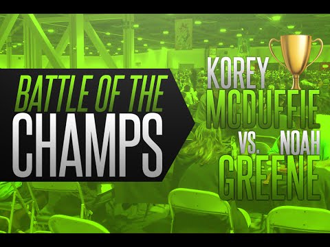 Korey McDuffie vs. Noah Greene - Battle of the Champions | Round Robin Match |