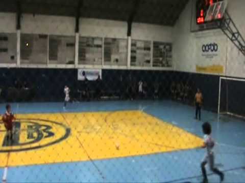 AABB Curitiba 5x1 Colégio Milenium (1o.Tempo) - Metropolitano 2011 (Sub 11)