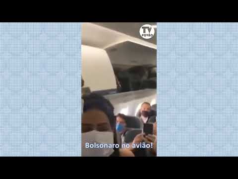 Bolsonaro no avião!
