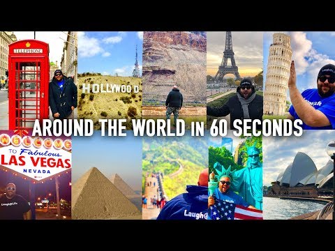 How To Travel Around The World in 60 Seconds!