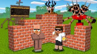 Download lagu Build to Survive the Famous Monsters in Minecraft.. mp3