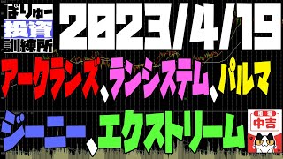 アークランズ、ランシステム、ジーニーが好調でした、の個別編、225先物＆OP戦略の実践　カバードコール+ベアスプレッド+雑談