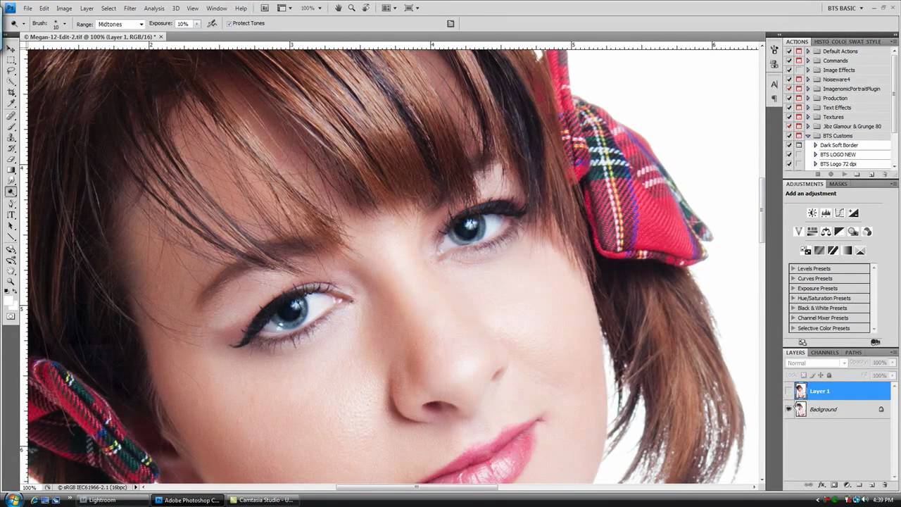 Photoshop Tutorial: Glamor and Beauty Retouching PART II