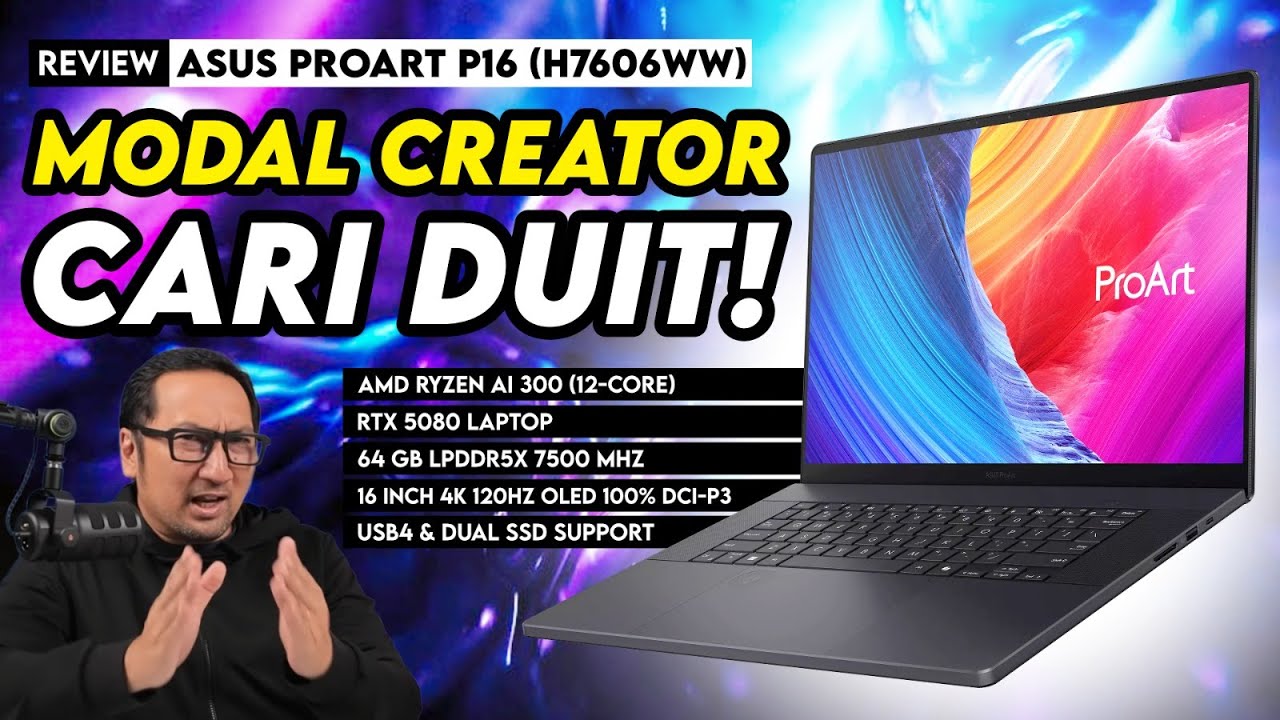 Kencang Tanpa Kompromi Buat Kreator: Review ASUS ProArt P16 (H7606WW)