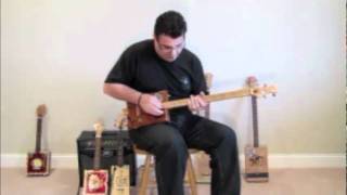 Barefoot Boogie Guitars - Don Diego 4 String.mov