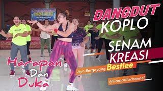 Download lagu Senam kreasi dangdut koplo harapan dan duka | Ayo Bergoyang Bestieee⁉️ @LiaMarliaChannel mp3