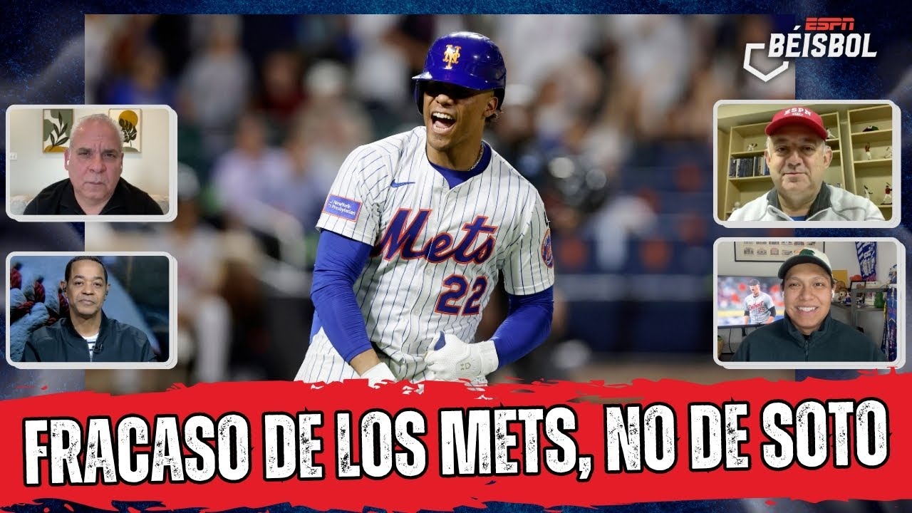 JUAN SOTO TUVO UNA TEMPORADA DE MVP, los que FRACASARON fueron los METS, no ÉL | ESPN Beisbol
