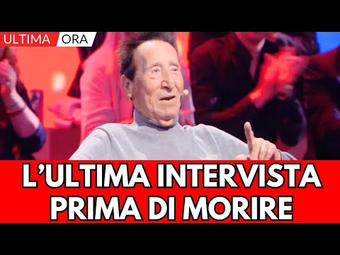 Alvaro Vitali: His Last Interview Before Dying