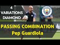 🎯Pep Guardiola - Passing Combination Drills  - 4 Drills