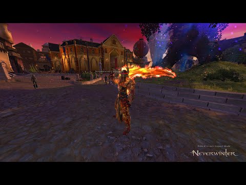 Neverwinter Mod 23 barbarian Gameplay PC , DRAGON HUNTS ANCIENTS