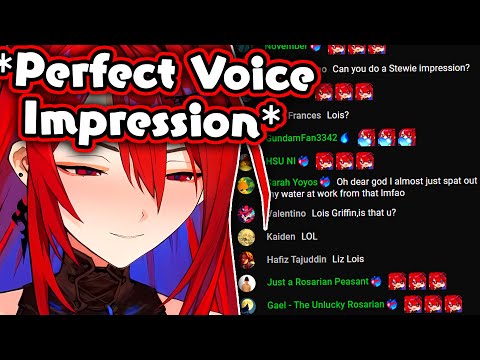 Liz Imitates An UNEXPECTED Voice and Make Chat Amazed