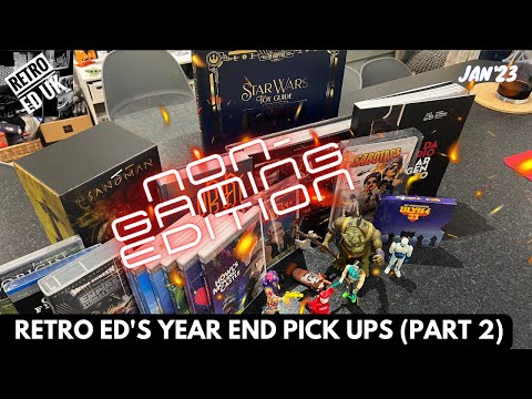 Retro Ed's Year End Pickups  - NON-GAMING EDITION Jan'23 | Retro Ed UK