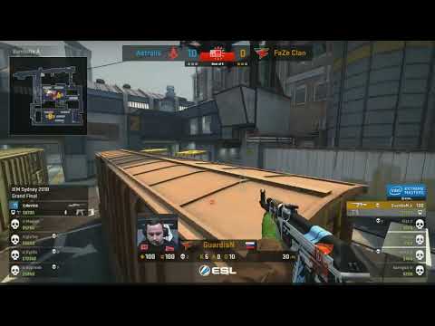 FaZe GuardiaN clutch to start comeback against Astralis (IEM Sydney 2018)