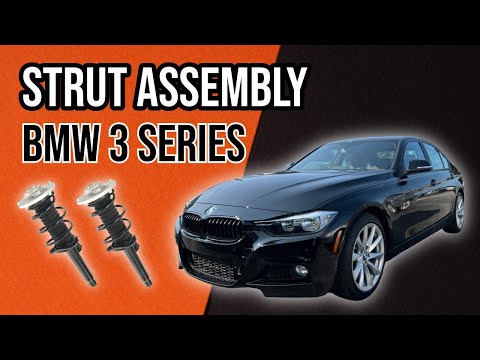 Front Strut & Strut Mount Replacement BMW F30 328i 335i xDrive (2013-2018) - Save $800!