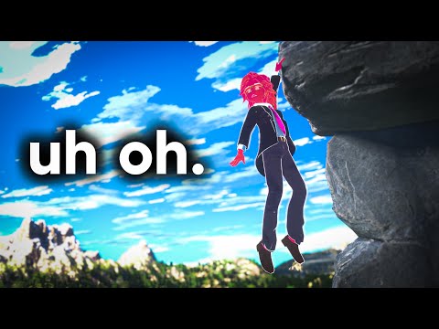 Bam plays the FUNNY CLIMBING GAME and will not ragequit.