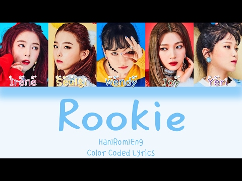 Red Velvet - Rookie [HAN|ROM|ENG Color Coded Lyrics]