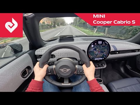 POV MINI Cooper Cabrio S 2025 | Walkaround, Interior, Driving