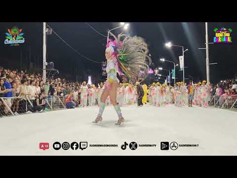 🎉CARNAVAL DE CONCORDIA 🥁 SHOW DE BATERÍA NOTA 10 👑 JULIANA RIOS 🎭 COMPARSA IMPERIO - SEGUNDA NOCHE