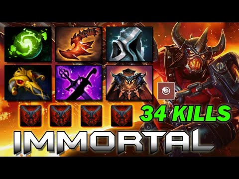 Axe Epic 34 Kills Domination – Dota 2 Offlane MVP Performance!
