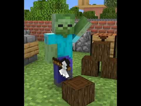 Monster School : Bad Boy vs Good Girl-Baby Zombie Minecraft Animation- (shorts version) #Shorts​ 5