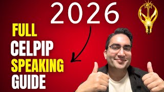 CELPIP 2026 Speaking Templates: Parts 1 to 8. All Words and Phrases!