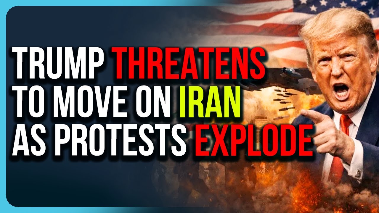 Trump Threatens To MOVE On Iran As Protests Explode