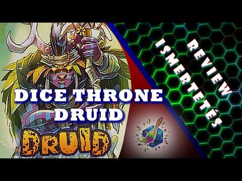 Dice Throne Druid bemutató - Painting and Game