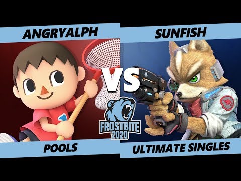 Frostbite 2020 SSBU Pools - AngryAlph (Villager) Vs. SL | Sunfish (Fox, Rosa) Smash Ultimate Singles