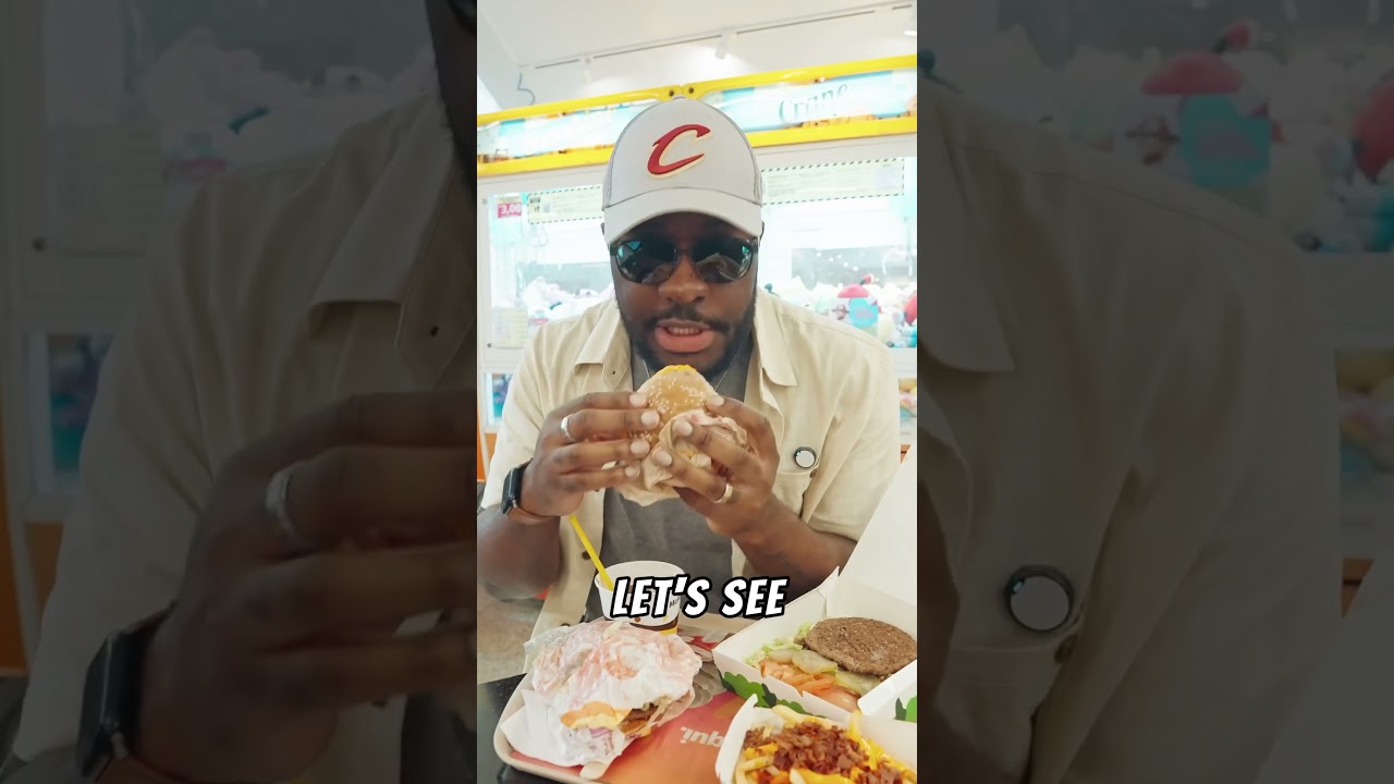 Brazil McDonalds 🇧🇷 vs American McDonald’s 🇺🇸 😭🤯 #foodreview #travel