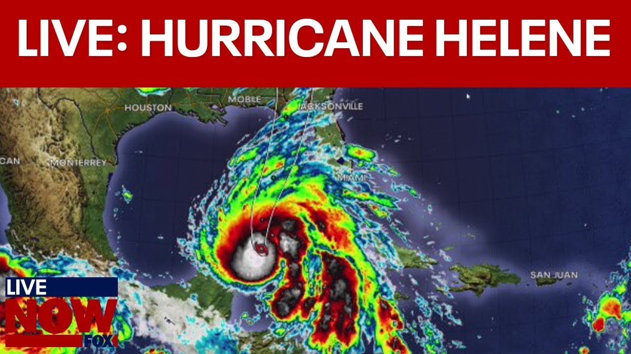 LIVE: Hurricane Helene intensifies ahead of landfall, threatens storm surge | LiveNOW from FOX