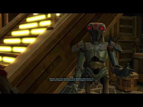 SWTOR: Bounty Hunter Ship tour