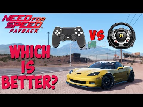 Need For Speed Payback | WHEEL VS CONTROLLER!
