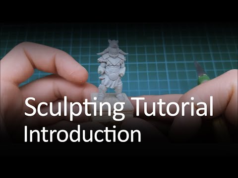 Sculpting Miniatures Tutorial - Introduction