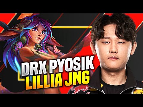 PYOSIK IS INSANE WITH LILLIA! - DRX Pyosik Plays Lillia Jungle vs Nidalee! | Worlds 2020 Bootcamp