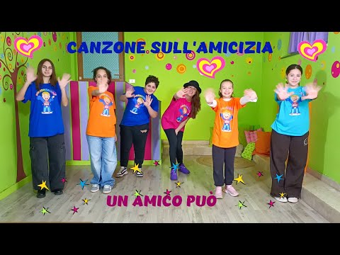 ❤🎶SONG ABOUT FRIENDSHIP FOR KINDERGARTEN AND ELEMENTARY SCHOOL CHILDREN - "A FRIEND CAN"❤🎶